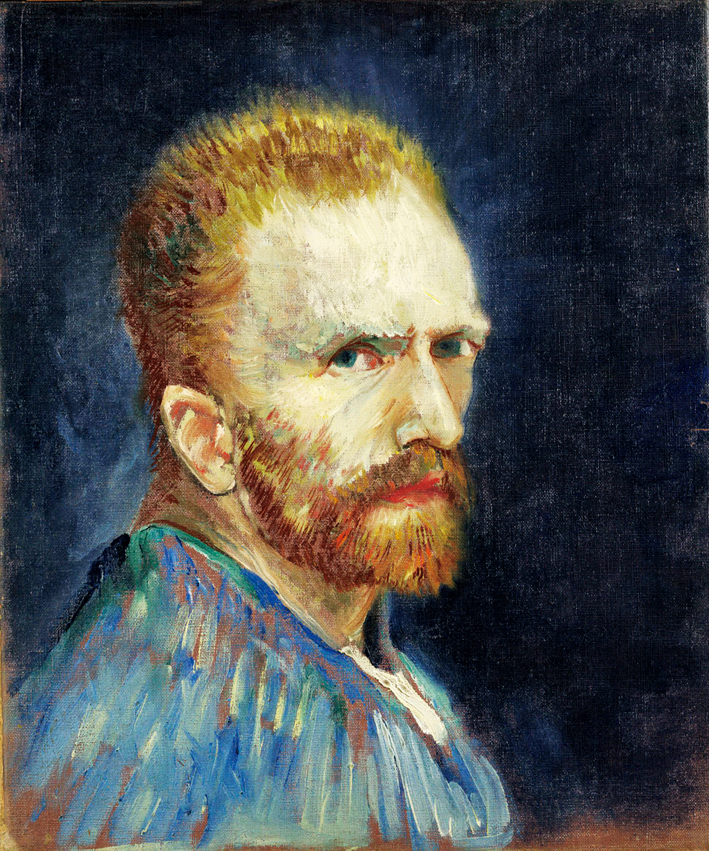  文森特·威廉·梵高  Vincent Willen Van Gogh —— 自画像 (16)